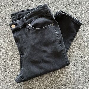 Express Jeans Womens M 30x28 Skinny‎ Mid Rise Ultra Hyper Stretch Jegging Black